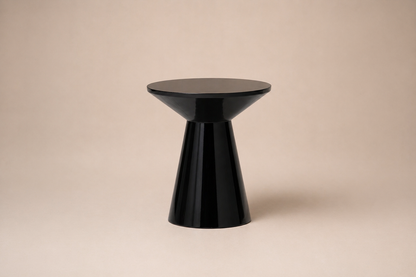 The Onyx Hourglass Pedestal Table