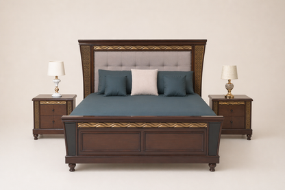 The Imperial Mahogany & Gold Filigree Suite