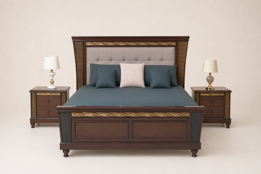 The Imperial Mahogany & Gold Filigree Suite