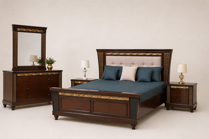 The Imperial Mahogany & Gold Filigree Suite