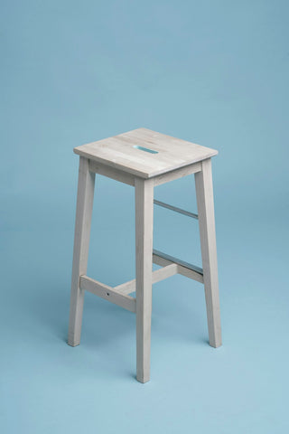 Bar Height Stools Set of 2 in Black